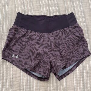 Under Armour Women's Dark Purple Athletic Shorts